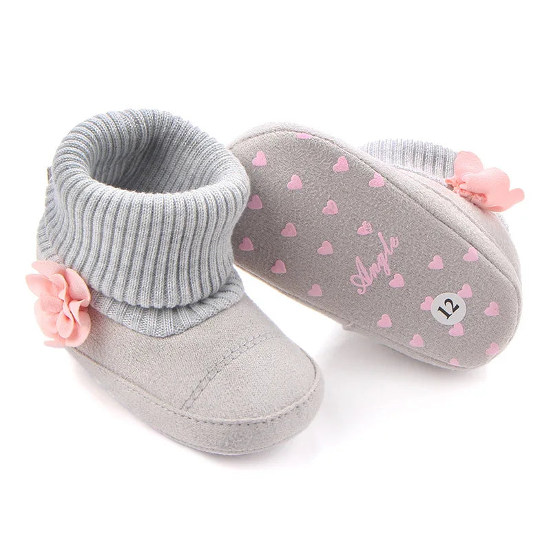 2024 New Fashion Baby Boots Soft Cotton Warm and Comfortable Classcial Style for Baby Boys and Girls 0-18 Months D0757 D0750