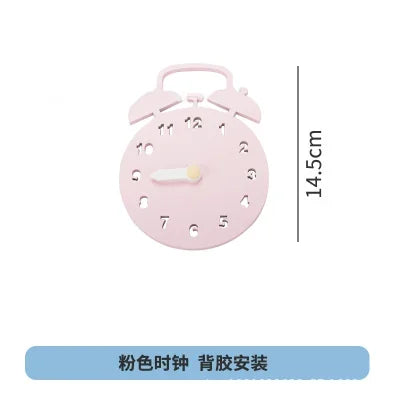 Montessori Busy Board Wooden Educational Toy for Children Gear and Hand Wheel Alarm Clock Mirror