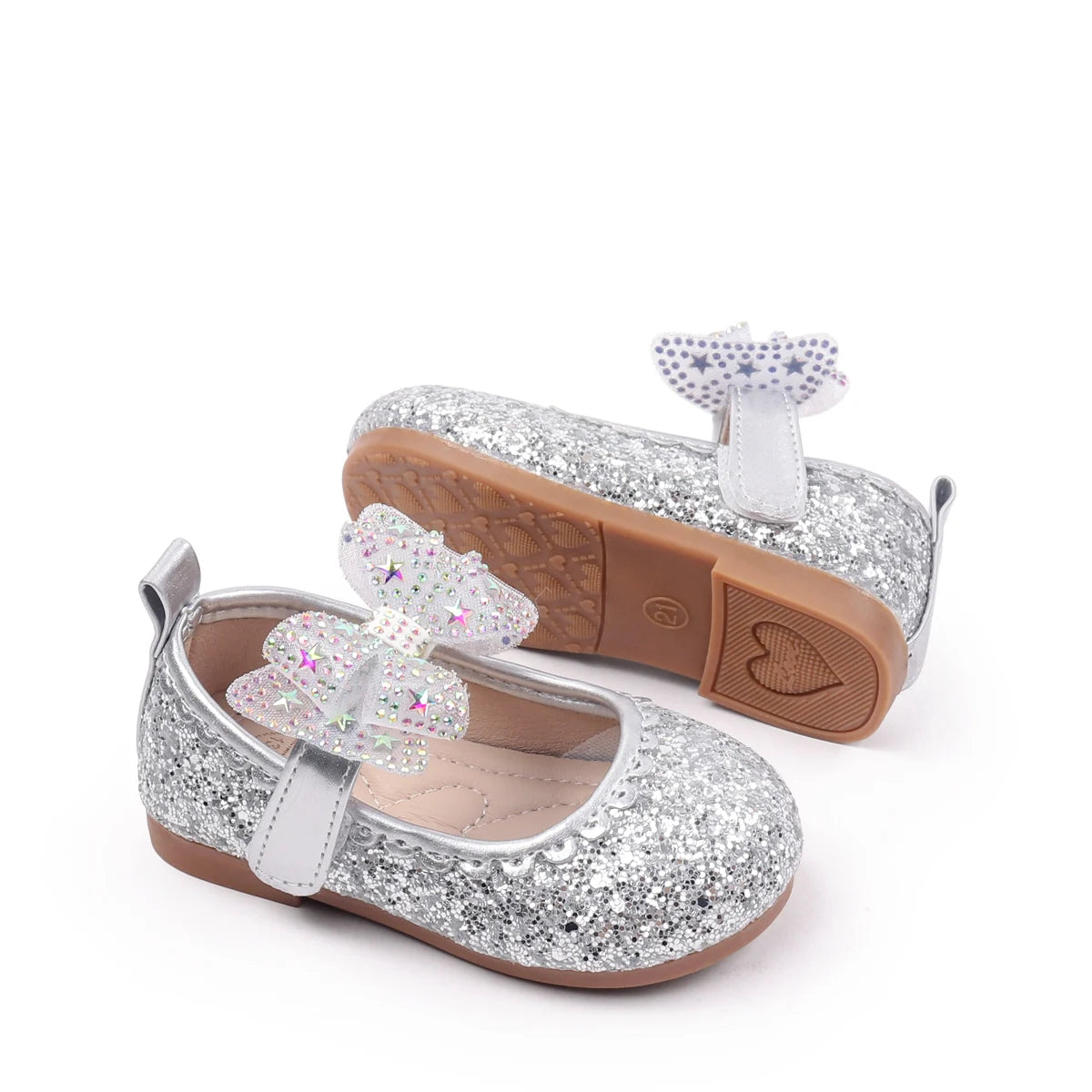 2025 New Summer Autumn Baby Girls First Walking Toddler Shoes Fashion Sequins Baby Girl Sandals For 0-3Y Kids Princess Shoes