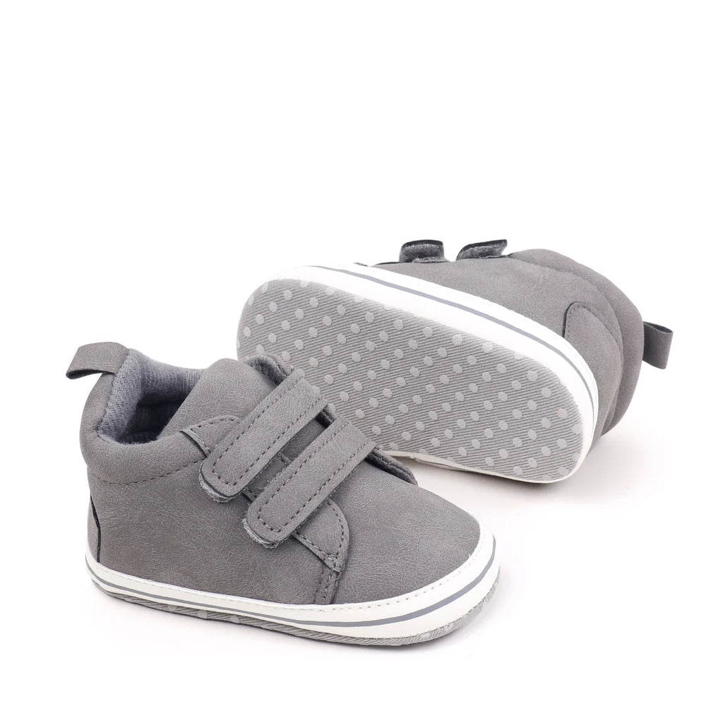 2025Hot Sale Autumn Baby Boys First Walking Indoor Outdoor Toddler Shoes With High Quality TPR Sole For 0-18M Fashionable Design