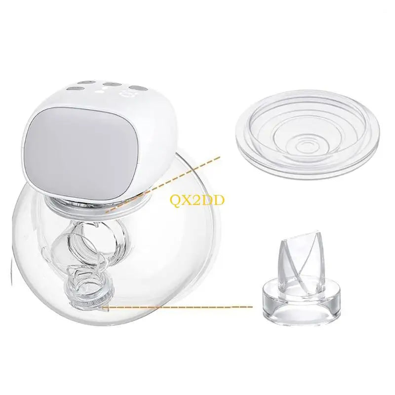 QX2D Leak Proof Pumping Accessories Silicone Valves & Diaphragms Simple Installation for Breast Pumps Safe for Moms & Baby