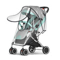 Stroller Rain Cover Transparent Wind Dust Shield Universal Trolley Umbrella Raincoat Baby Car Seat Cover Sunshade Breathable