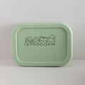 750ml Custom Name Animal Bento Box | Adorable 3-Section Silicone Lunch Box for Boys & Girls | Eco-Friendly & Leak-Proof