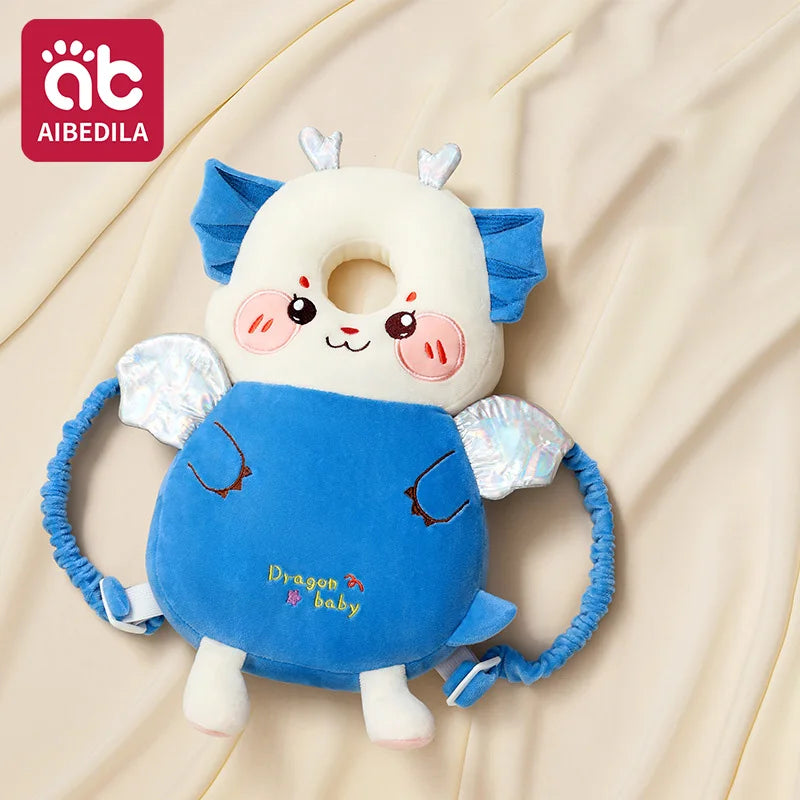 AIBEDILA Baby Head Protector Pillow Cartoon Backpack For Learning To Walk Anti Fall Safety Cushion