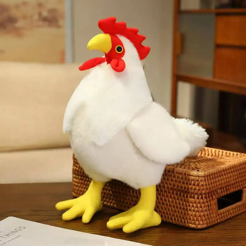 Latest Cake Bear Pendant Big Rooster Doll Kawaii Stuffed Plush Toy Doll Cartoon Anime Cute Pillow Children's Birthday Gift Doll