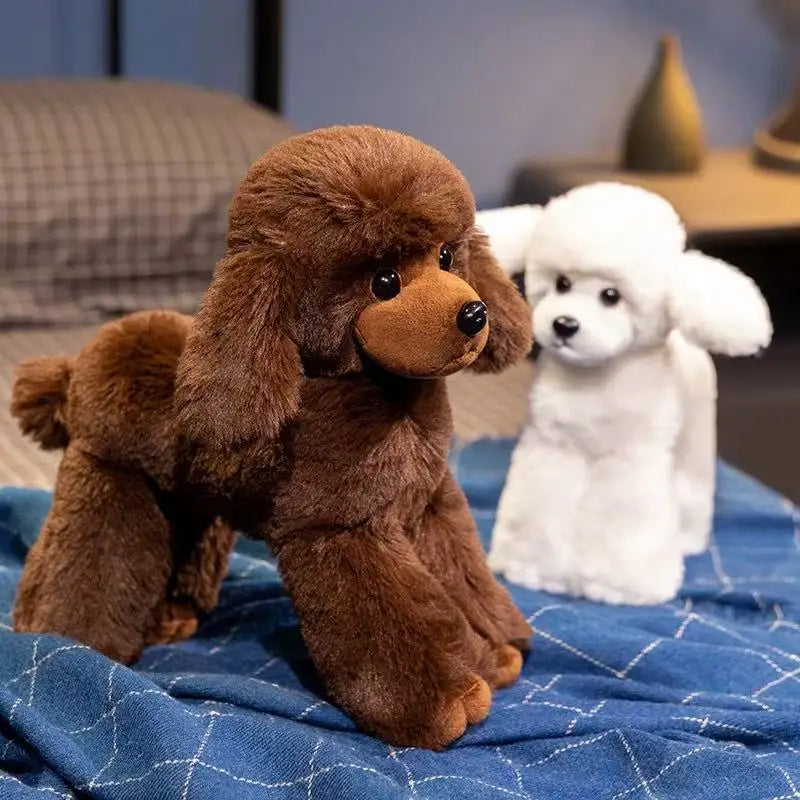 New 20/32cm Long Leg Poodle Doll Stuffed Plush Toy Handmade Doll Cartoon Anime Cute Pillow Children's Birthday Gift Fun Doll