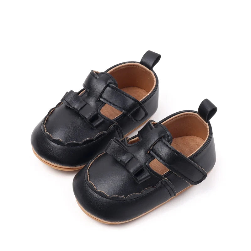 Hot Sale Spring and Autumn Baby Girl Princess Fashion Design Anti Slip Shoes Hign Quality Breathable Toddler Shoes First Walkers