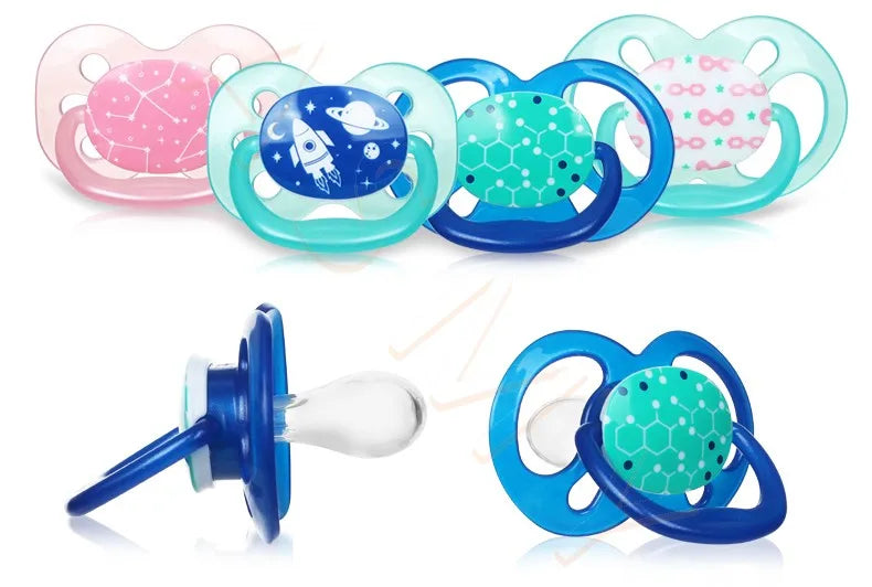 Dr. Brown's pacifier / silicone material / soft newborn baby to 0-6-12-18 months baby use