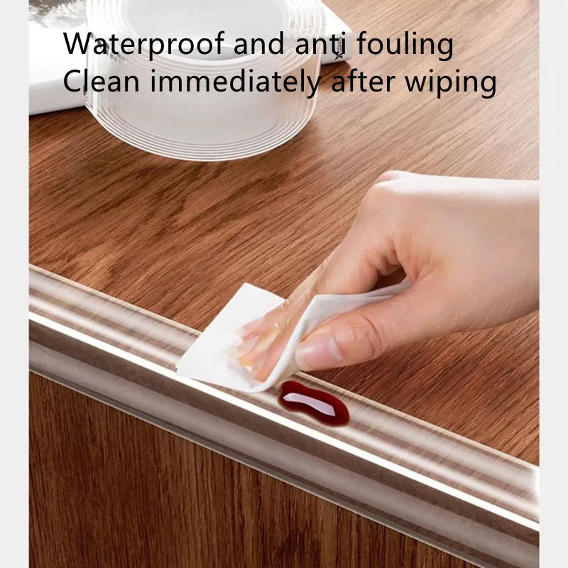 Baby protection Transparent edge protection strip Child safety table corner anti-collision strip for cabinet table drawers