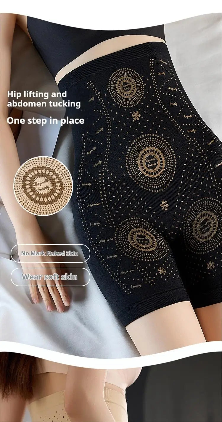 New Unique Fiber Restoration Tummy Control Shapewear Thigh Slimming High Waist Trainer Underwear For Women Body Shaper Panties