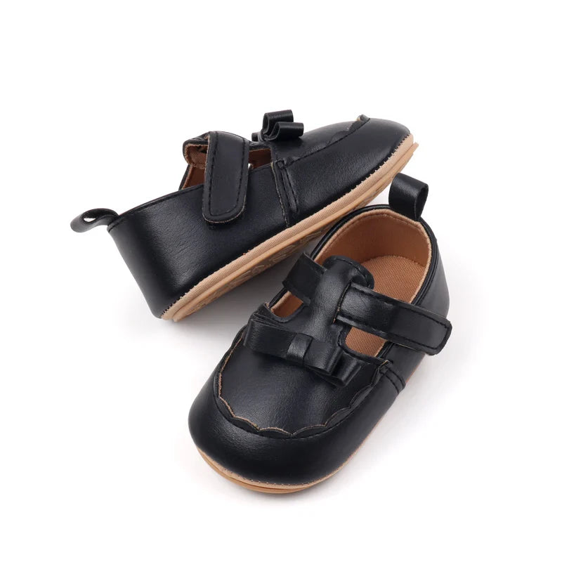 Hot Sale Spring and Autumn Baby Girl Princess Fashion Design Anti Slip Shoes Hign Quality Breathable Toddler Shoes First Walkers