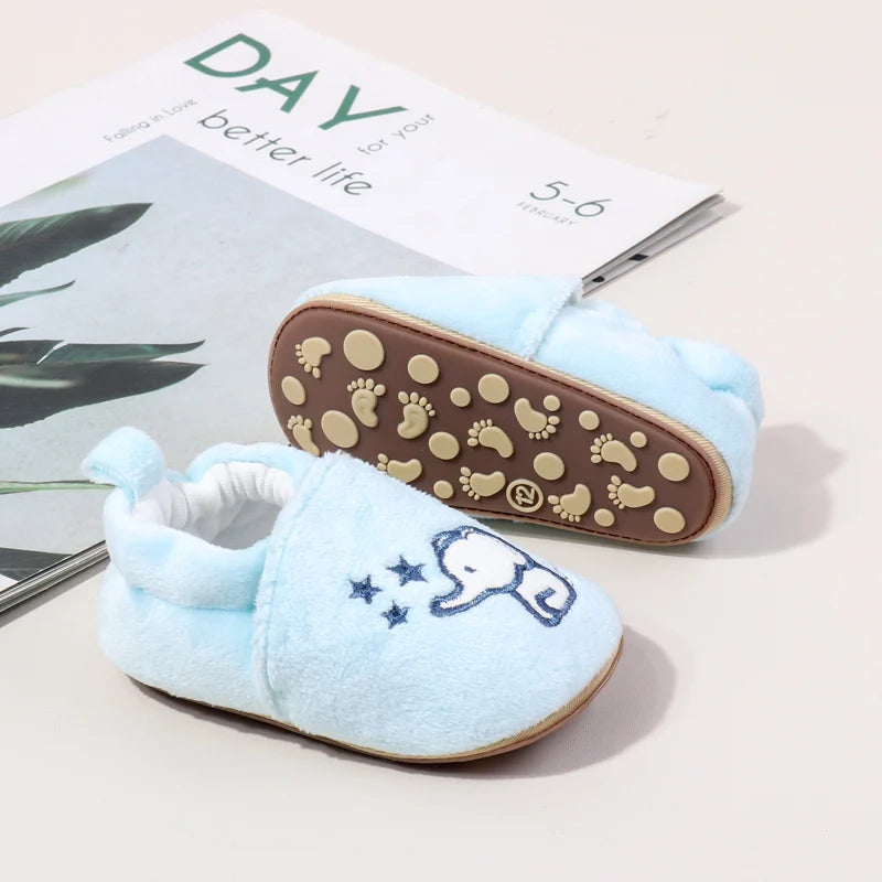 Baby Girl Boy Prewalker Shoes Spring and Autumn Cute Cartoon Animals Design Casual Anti Slip High Quality Newborn Toddler Shoes