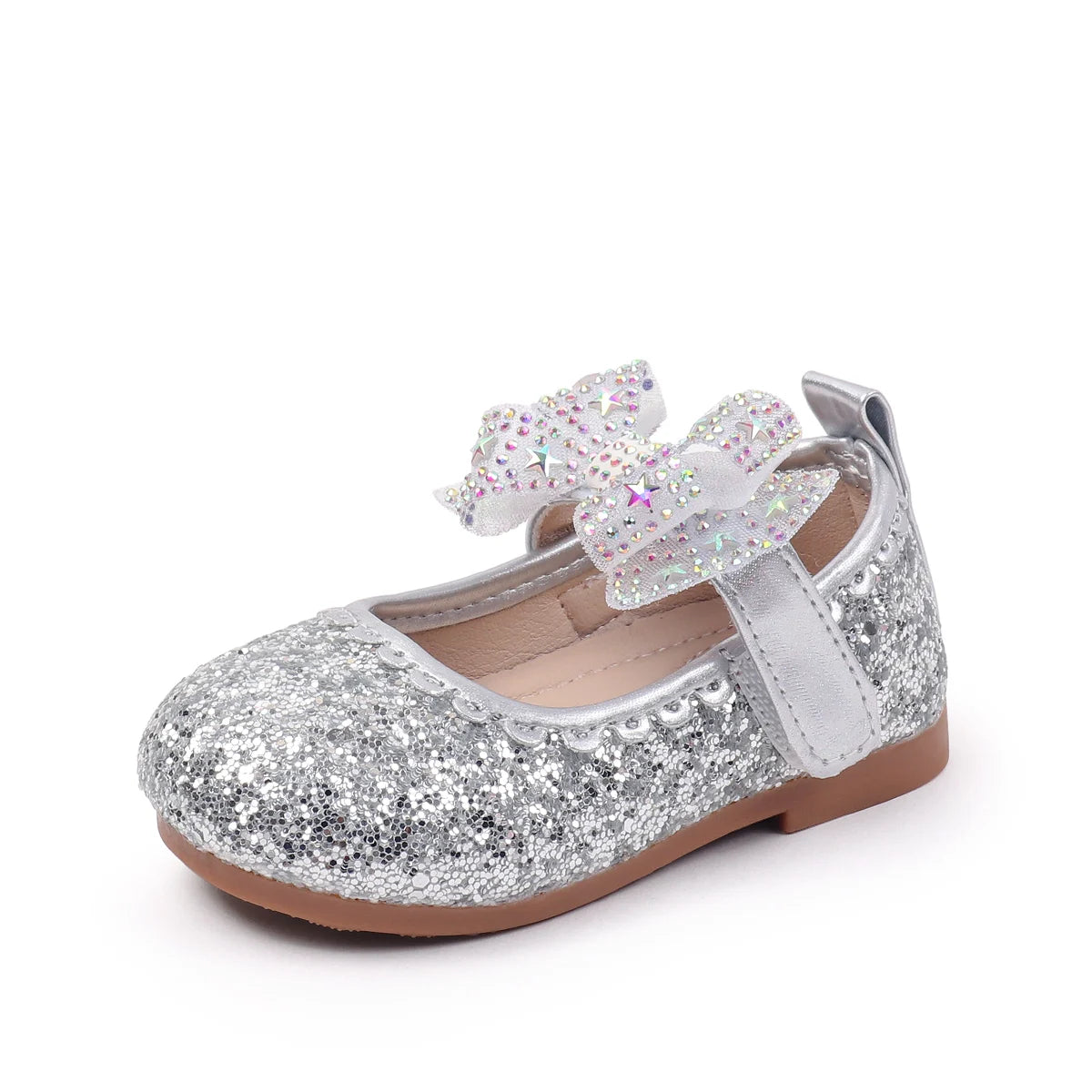 2025 New Summer Autumn Baby Girls First Walking Toddler Shoes Fashion Sequins Baby Girl Sandals For 0-3Y Kids Princess Shoes