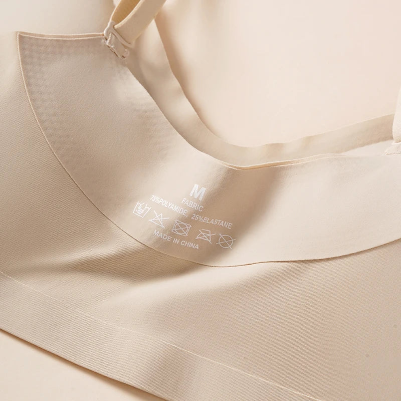 Pre-pregnancy Women Soft Support Seamless Underwear Comfortable Gathering No Steel Ring Collection Breathable Bra Style