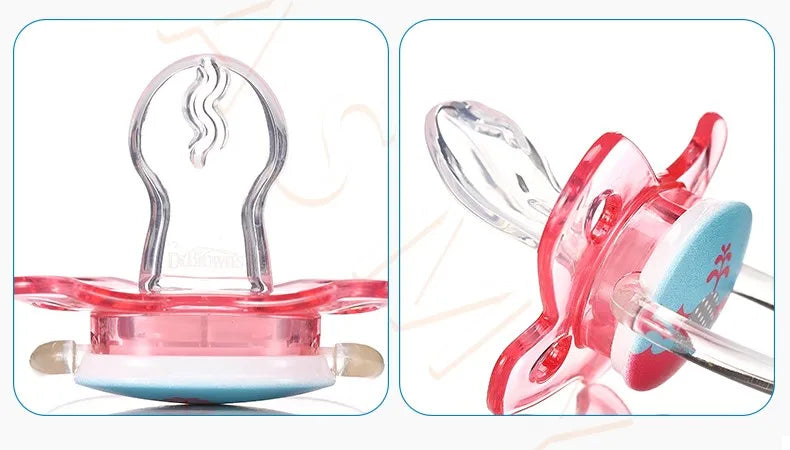 Dr. Brown's pacifier / silicone material / soft newborn baby to 0-6-12-18 months baby use