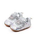 Baby Boys And Girls First Walking Toddler Shoes High Quality Baby Sneaker For 0-18 Months Spring And Autumn Soft TPR Sole