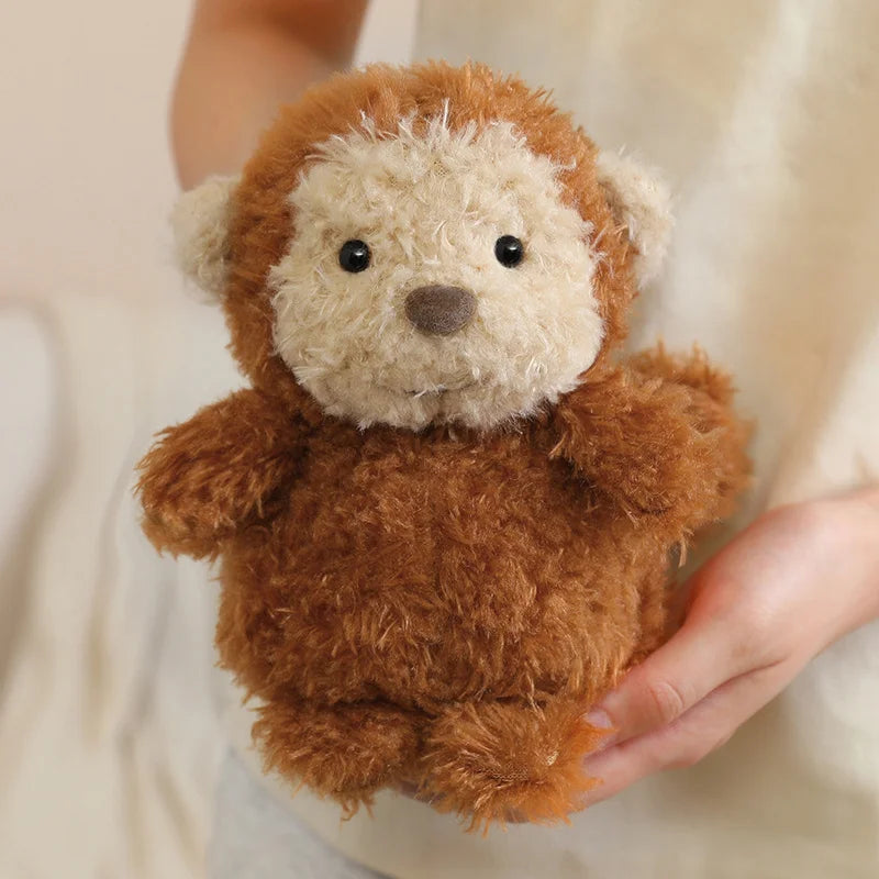 20cm Soft Furry Plush Toys Kawaii Cute Fox Owl Pig Lamb Chick Duck Stuffed Animals Toys Pp Cotton Plushies Dolls Gifts Children