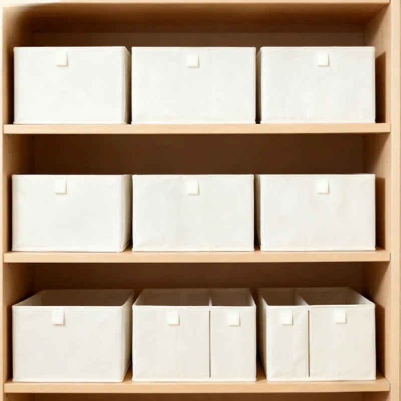 Underwear Pants Storage Box Clothes Organizers of Cabinets and Drawers Fabric Foldable Boxes for Bedroom Wardrobe Organization