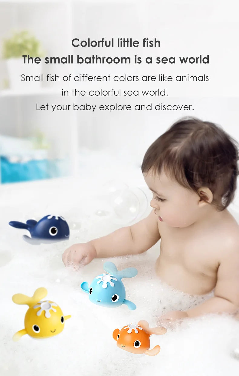 Children Bath Paddle Toys Magnet Fishing Toys Kids Swimming Pool Fishing Fun Game Toys Parent-child Interactive Water Toys Gift