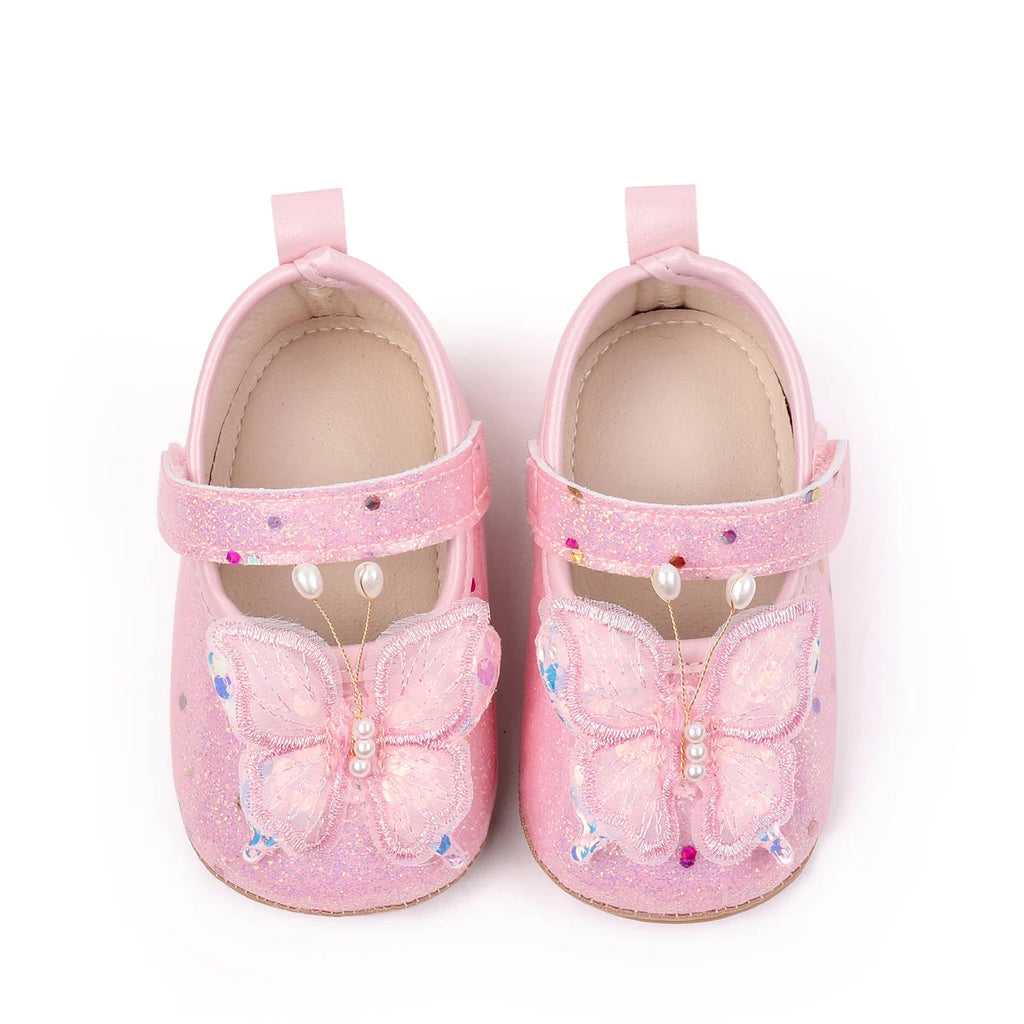 Girls' Summer sSandals 2025 New Style Children's Anti-Slip Soft Sole Infant Toddler Princess Shoes For Little Girls BXC5151