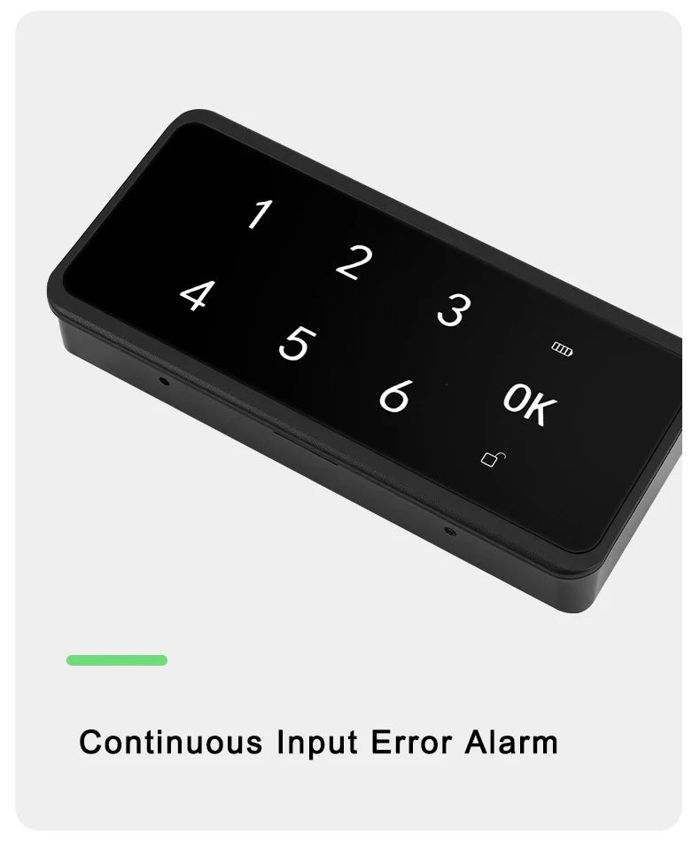 Smart Password Cabinet Drawer Cupboards Door Lock