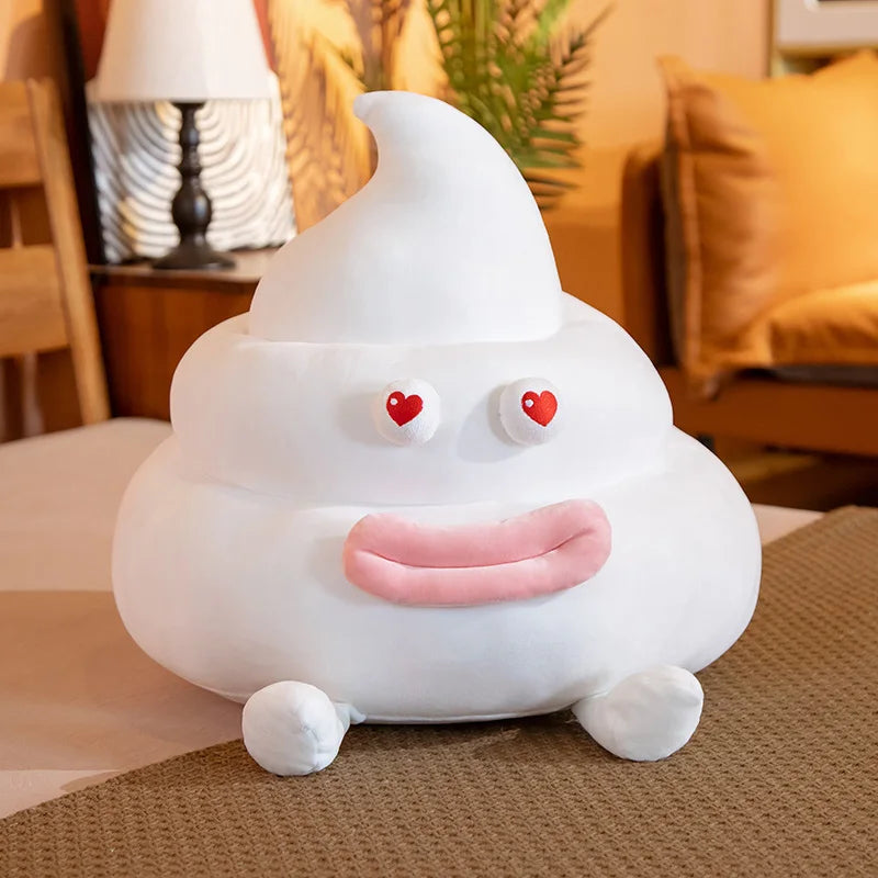 New 25cm/35/45CM Funny Poop Plushie Toys Simulation faeces Pillow Stuffed Soft Creative Sofa Cushion Interesting Birthday Gifts