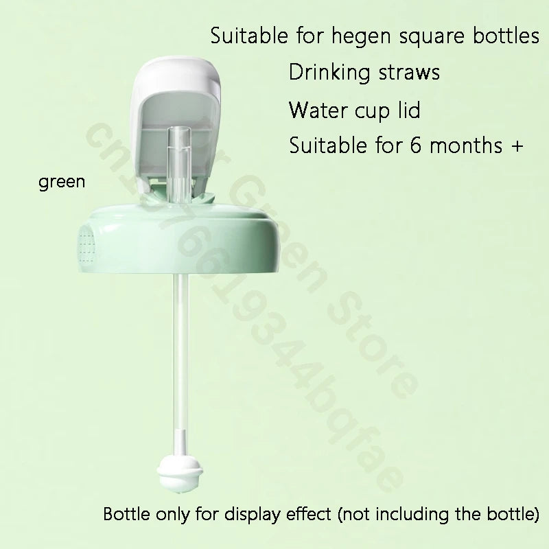AN PEI Square Bottle Accessories For Hegen Bottles Cup Cover Handle Nipple Universal