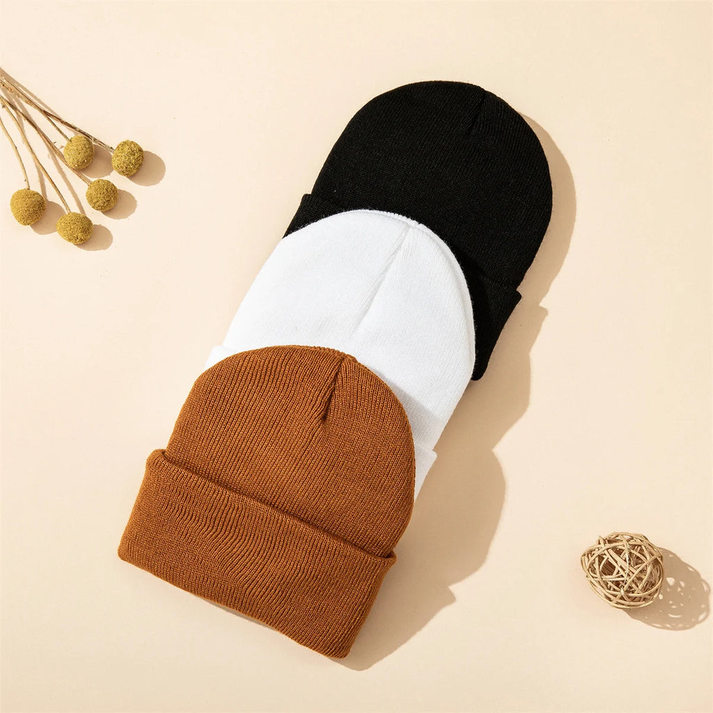 Kids Winter Hats for Newborn Boys Crochet Bonnet Toddler Girl Cap Children Baby Photography Props Boy Accessories Warmer Stuff