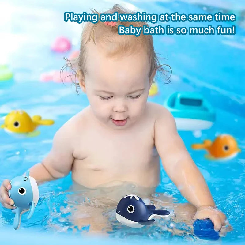 Children Bath Paddle Toys Magnet Fishing Toys Kids Swimming Pool Fishing Fun Game Toys Parent-child Interactive Water Toys Gift