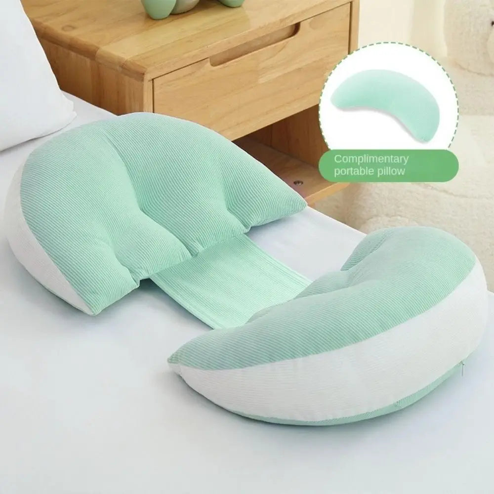Pregnant Women's Waist Pillow U Shaped Soft Maternity Pillow Comfort Abdominal Support Pregnancy Cushion Sleeping Cushion
