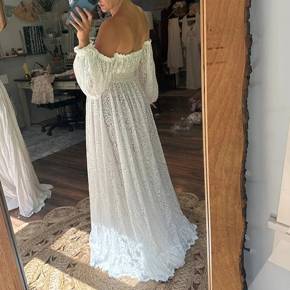 Lace Dress Maternity Dress