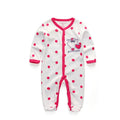 Kiddiezoom Fashion Classic Unisex long Sleeve Causal Baby Boy Girl Rompers Soft 100%Cotton Newborn Clothing