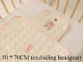 Korean ins baby portable urine pad bag multi-functional cute embroidery diaper changing diaper pad diaper changing pad
