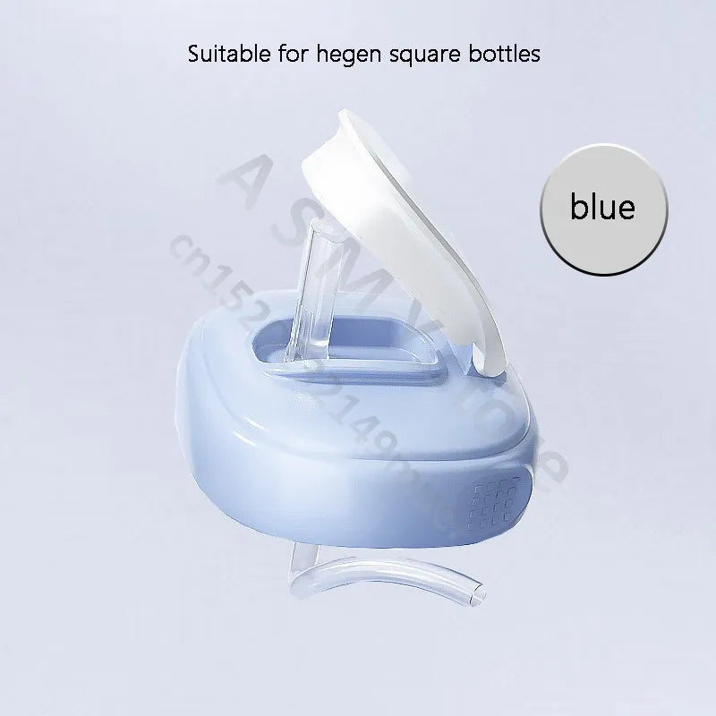 AN PEI Square Bottle Accessories Kit For Hegen Square Bottles With Covers Handle Dust Cover And Straws