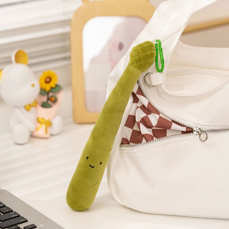Kawaii Vegetable Plush Toys Cute Vegetables Pendant Onion Chili Mushroom Carrot Plush Pendant Keychain Toy