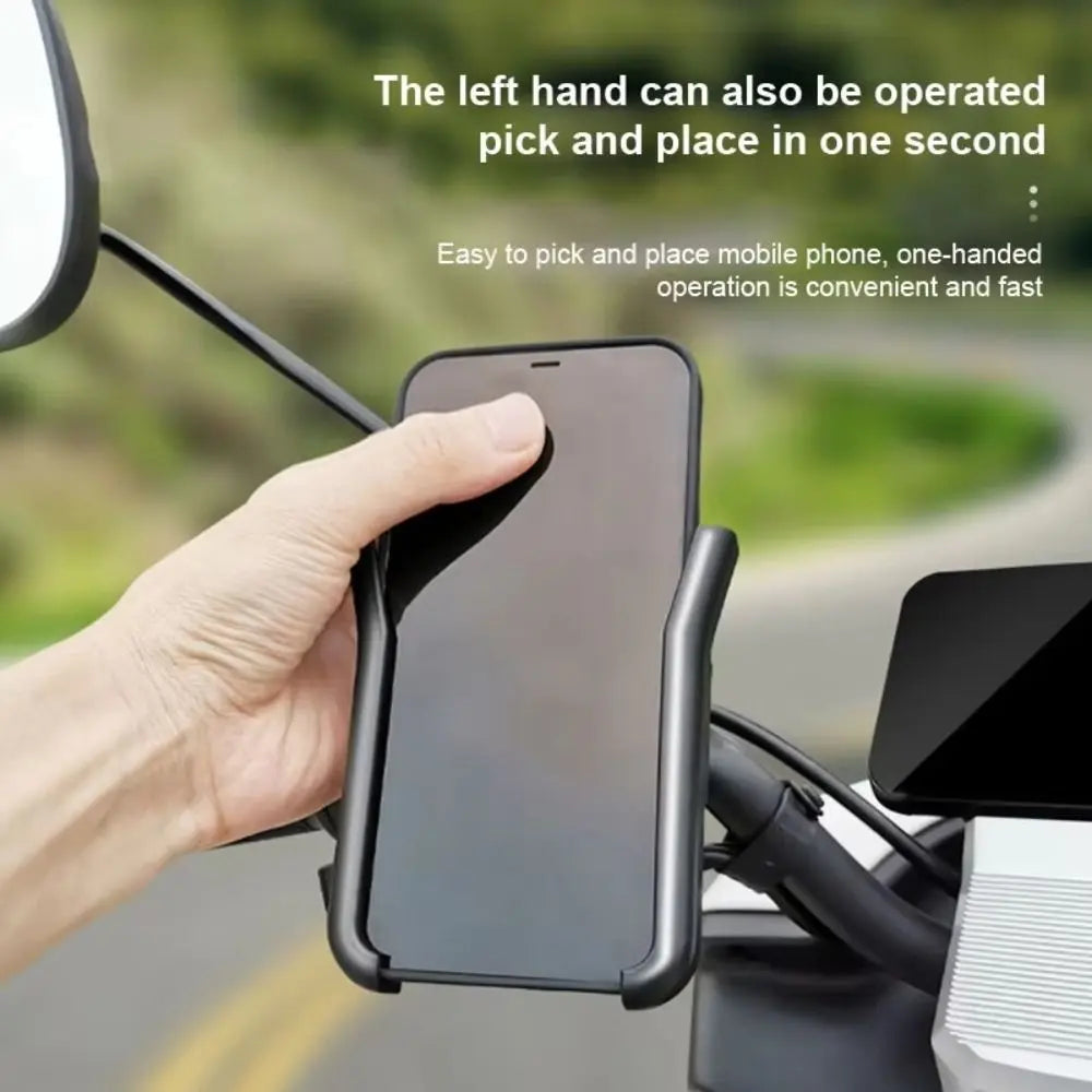 Baby Stroller Cellphone Holder 360° Rotate Handfree Phone Bracket Baby Pram Shockproof Mobile Phone Support Stroller Supplies