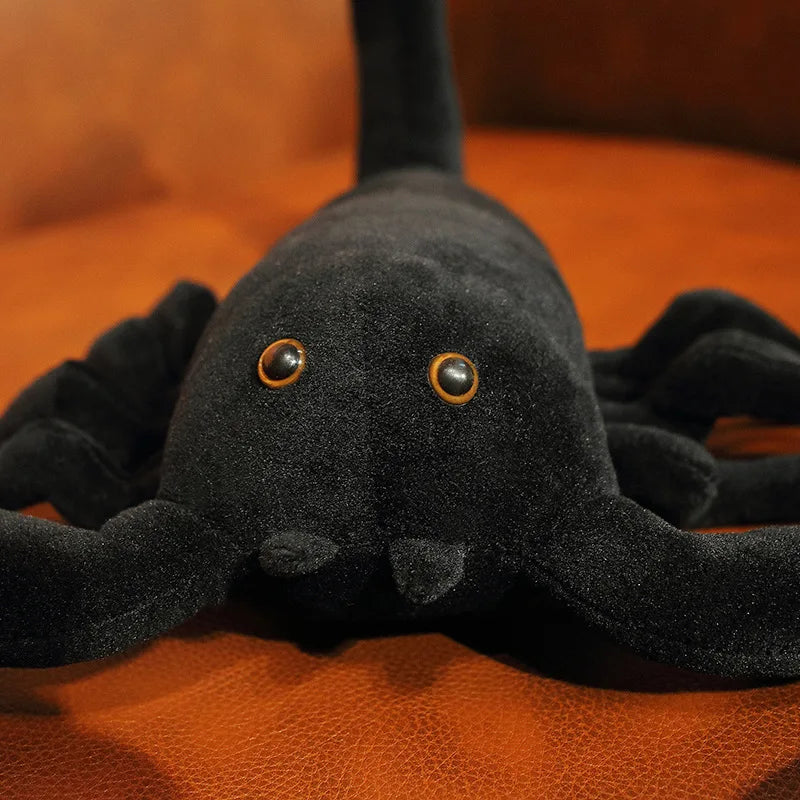Lifelike Big Size Black Scorpion Plush Toys Simulation Pet Animal Creative Dolls Stuffed Toys For Christmas Birthday