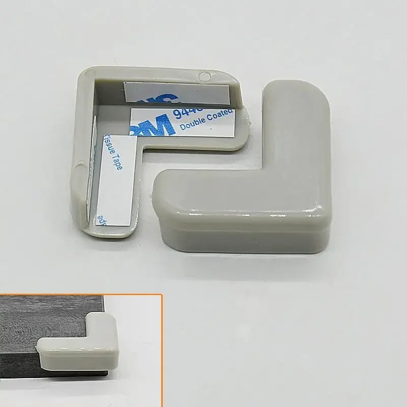 Table Corner Guards 4x4cm Anti Collision Edge Protectors 4 Pcs PVC Cushion for Desk Baby Safety
