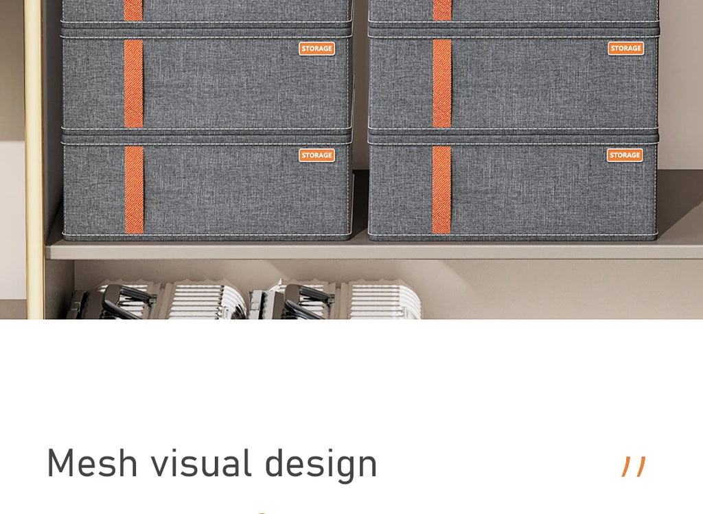 Oxford Cloth Underwear Storage Box 20/7/6 Grids Socks Panties Drawer Organizer Multi-function Home Wardrobe Assortment Boxes