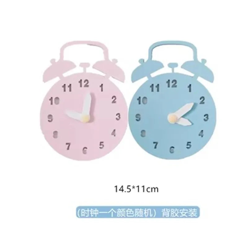 New DIY Montessori Busy Board Wooden Accessories Gear Hand Wheel Alarm Clock Animal Mirror Educational toys For Children Gifts