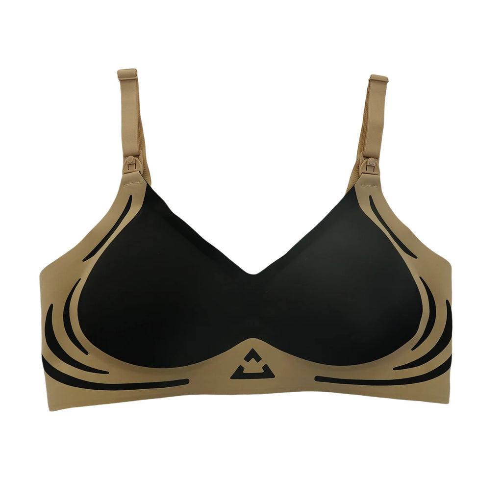 Pregnant Women Without Steel Rings Nursing Bra Breathable Nursing Bra Dual-Use During Pregnancy And Postpartum Period