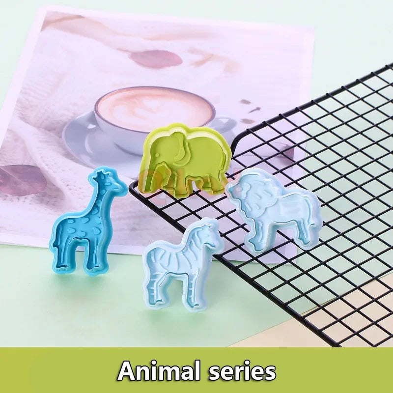 Montessori DIY 3D Animal Vegetables Fruit Plasticine Slime Mold Tool Set Kit Ability Play Dough Clay Educational toy for chidlre