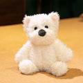 Hot 33/45cm Cute Plush West Highland Dog Plush Toy White Terrier Dolls Stuffed Soft Dog Pillow Kawaii Toy For Birthday Xmas