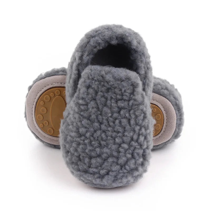 Baby Winter and Autumn Style Multiple Choices High Quality Soft Cotton Warm and Plush Toddler Shoes Anti-slip Sole Prewalking