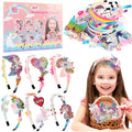 Hair Accessories for Girls-Arts and Crafts Gift DIY Headband Making Kit Gifts Headband Making Kit for Girls - Make Your Own Fash