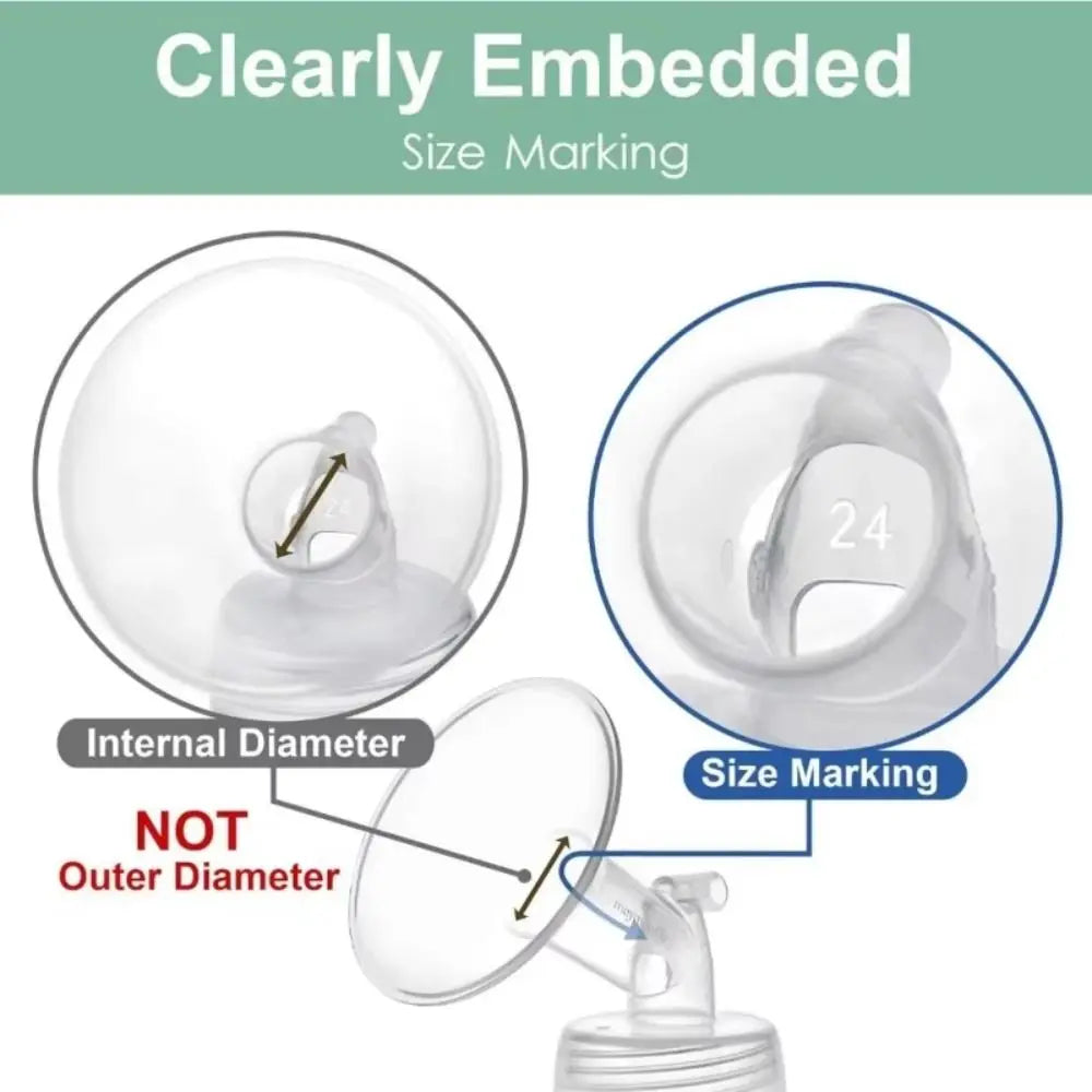 Wide Mouth Breast Pump Accessories Three Way Connector Baby Breastfeeding Accessories Professional Replacement Breastpump Parts