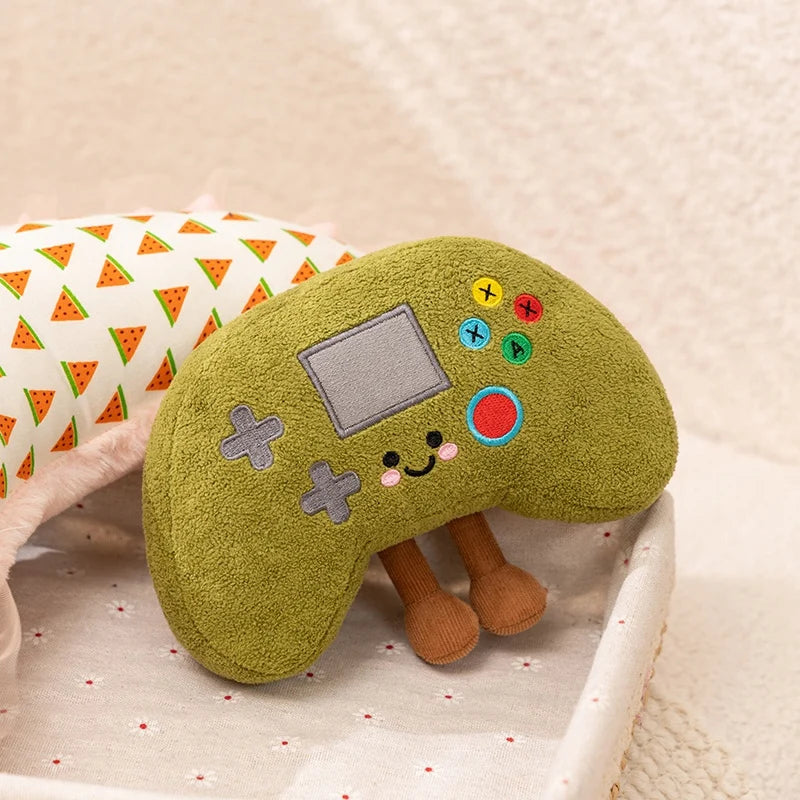 Hot Latest Game Console Beer Skateboarding Gamepad Fun Game Series Doll Kawaii Stuffed Plush Toy Doll Cartoon Anime Cute Doll