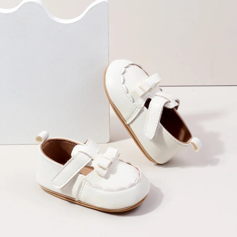Hot Sale Spring and Autumn Baby Girl Princess Fashion Design Anti Slip Shoes Hign Quality Breathable Toddler Shoes First Walkers