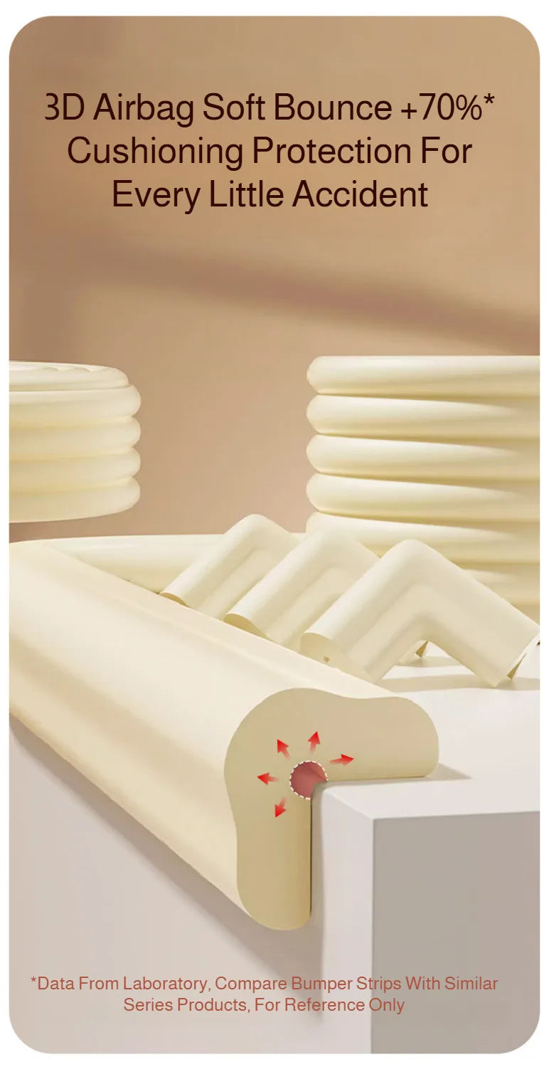 2M Baby Safety Corner Protector Children's Table Corner Edge Anti-Collision Strip Anti-Collision Foam Protection Strip Bumper