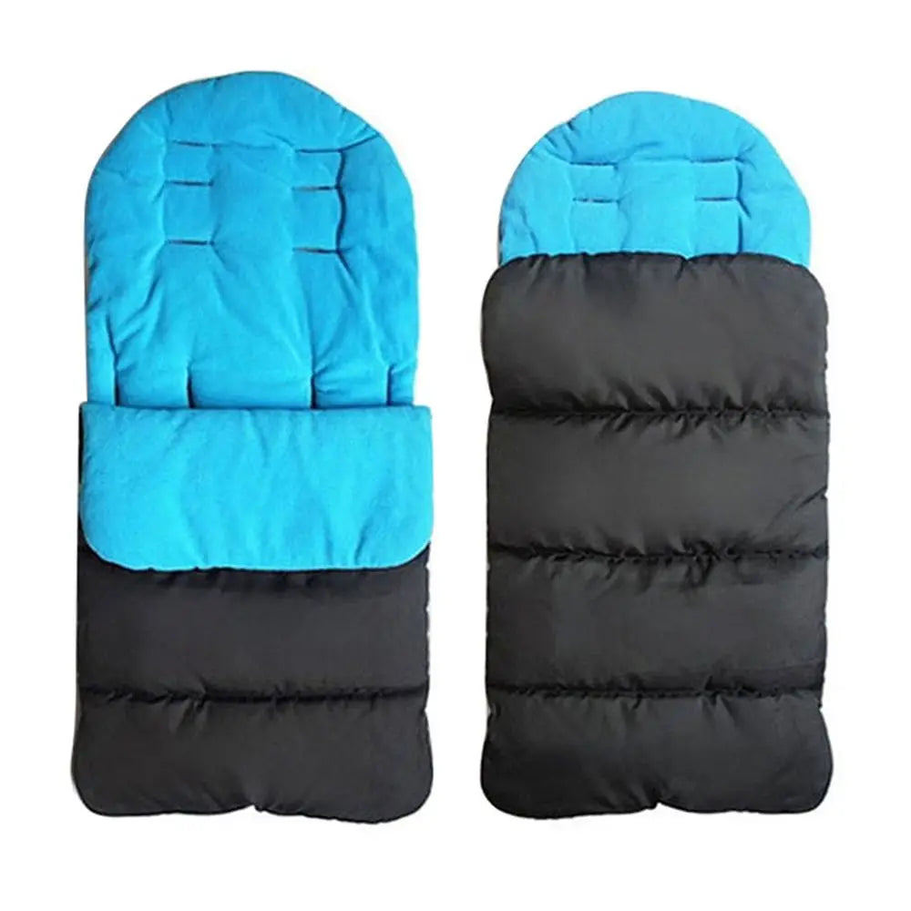 Winter Portable Warm Footmuff Carriage Mat Foot Cover Thick Cushion Sleepsacks Stroller Sleeping Bag